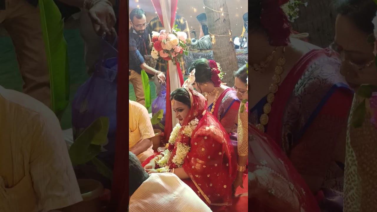 Sampurna lahiri in wedding ceremony