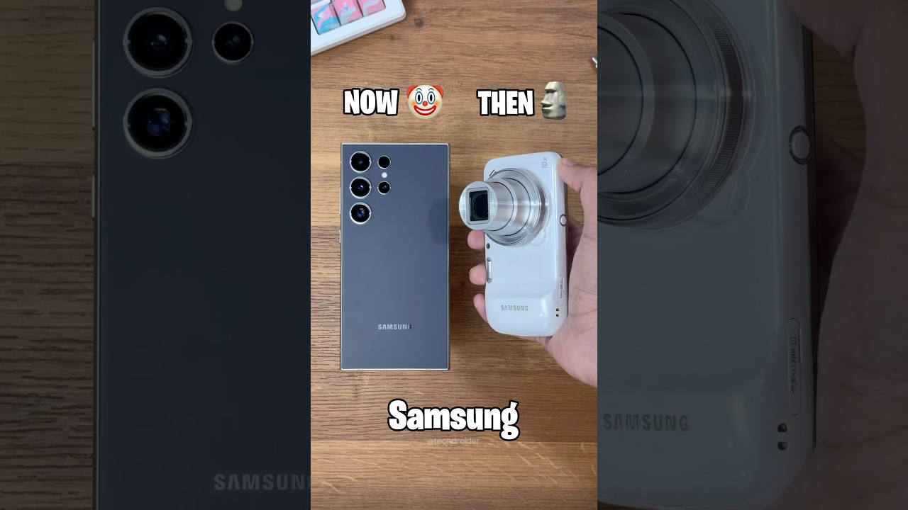 Samsung Now 🤡 Samsung Then 🗿