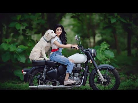 Samyukta Hornad Photoshoot with Her Cute Puppies |