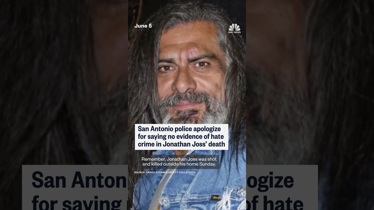 San Antonio police apologize for statement in Jonathan Joss death