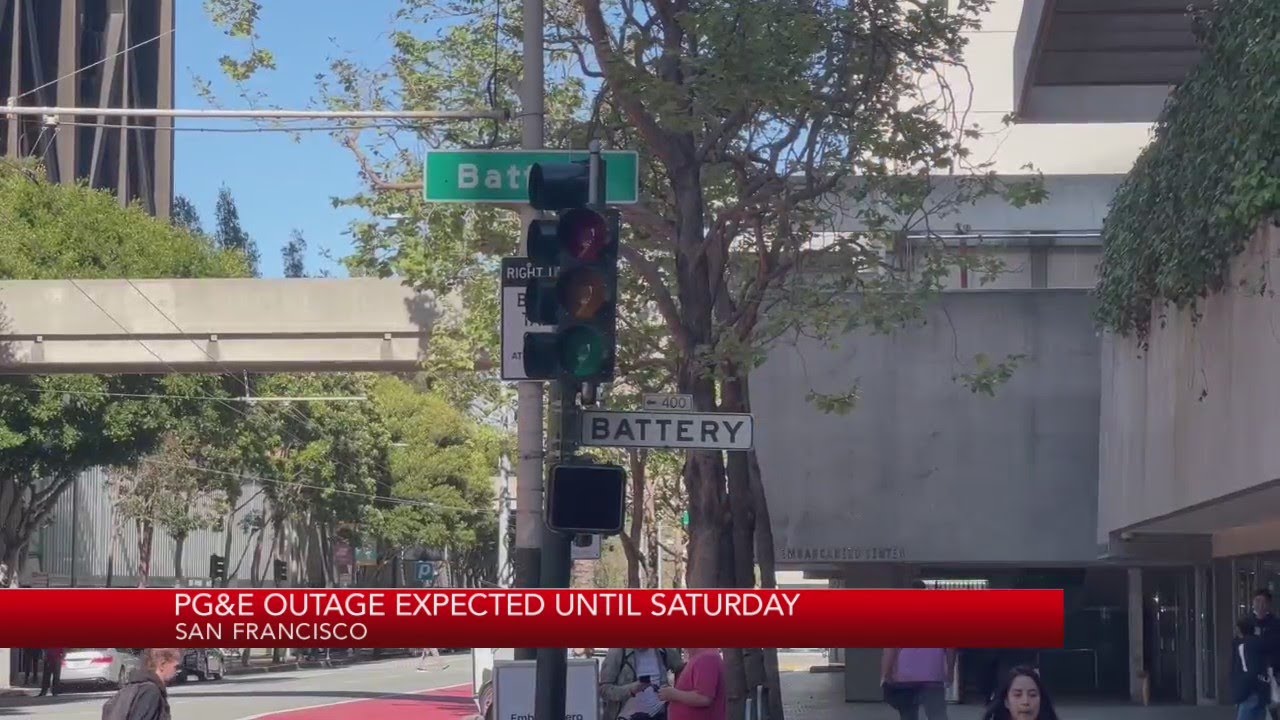 San Francisco PG&E outage expected until Saturday