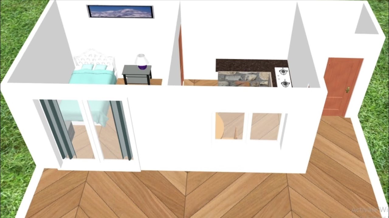 Sano ghar 28 ft*19 ft small house design