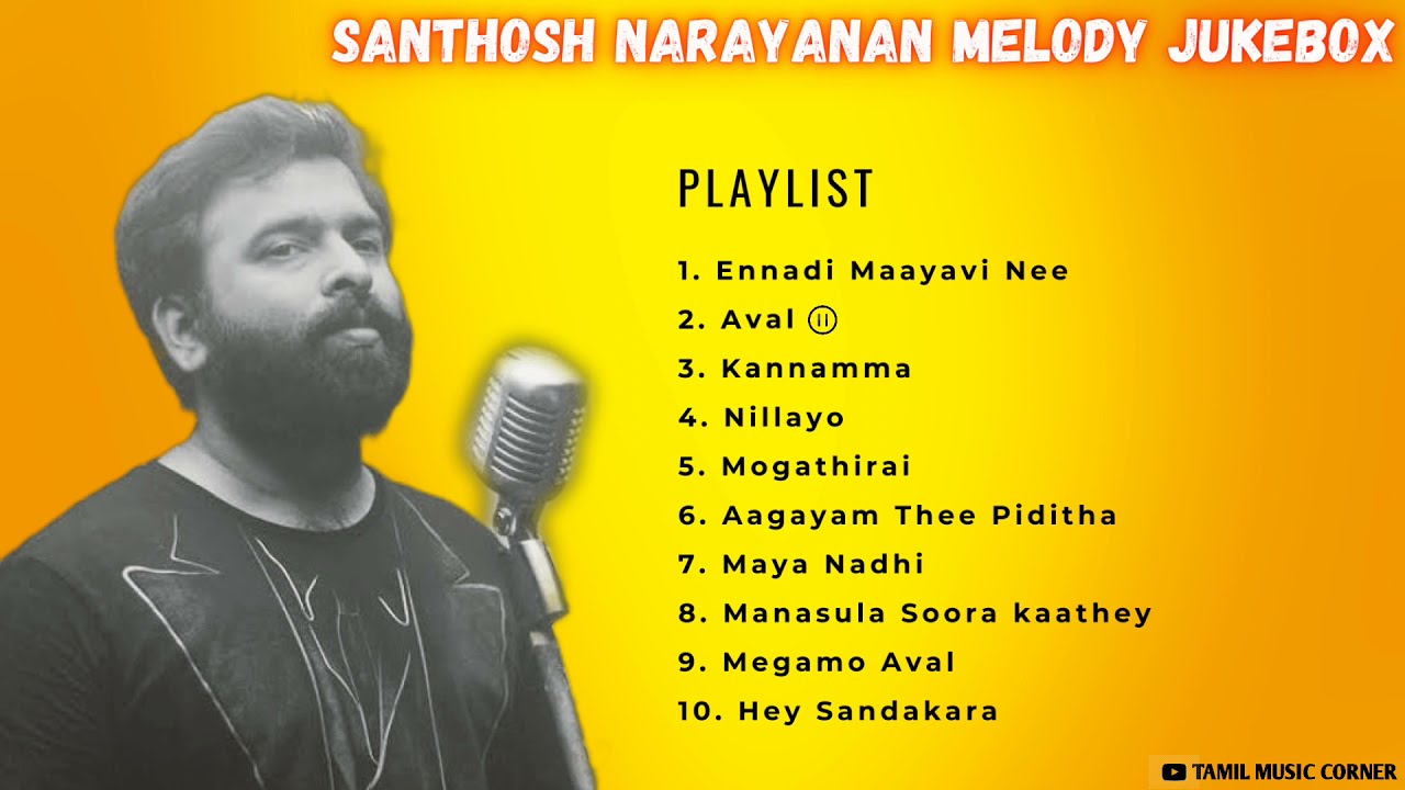 Santhosh Narayanan Tamil hit songs|Santhosh Narayanan Melody Jukebox|SaNa melody hits #SaNa