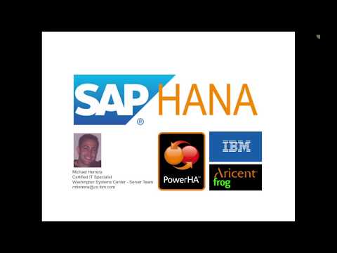 SAP HANA 2.0 and PowerHA SystemMirror for Linux cluster deployment