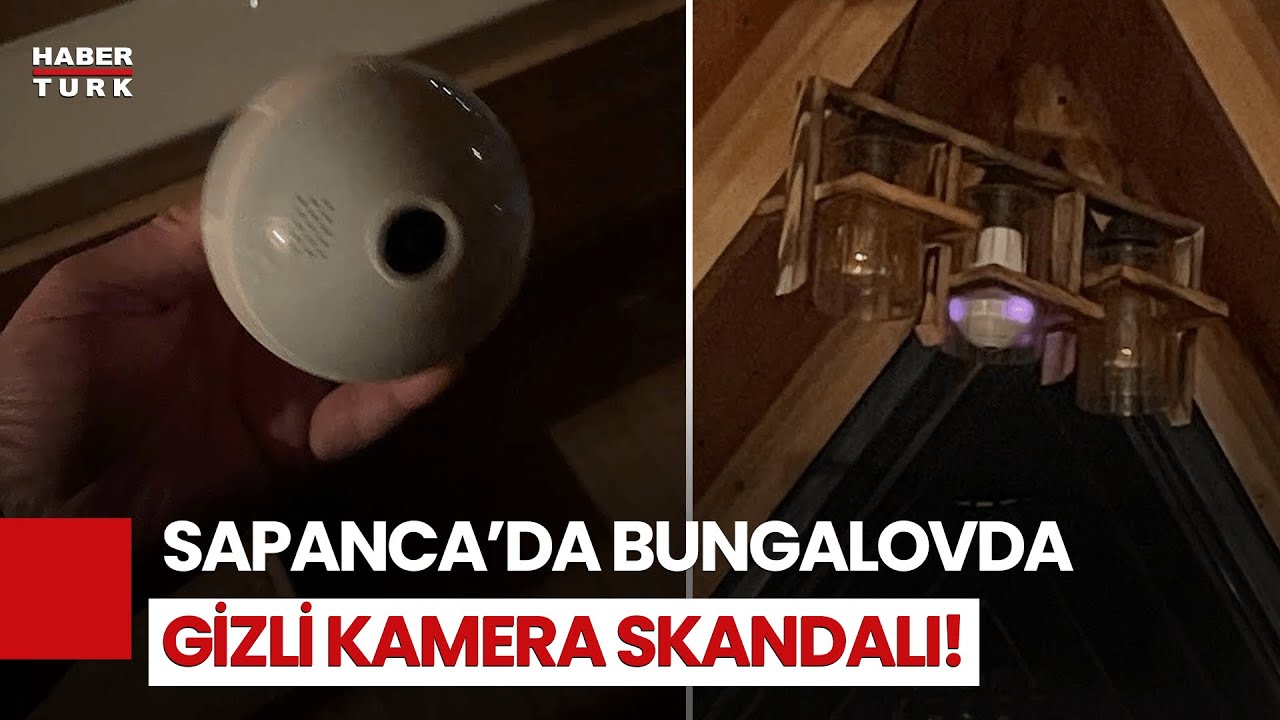 Sapanca Bungalovda Jakuzi Üstünde Gizli Kamera Rezaleti: Valilikten Açıklama!
