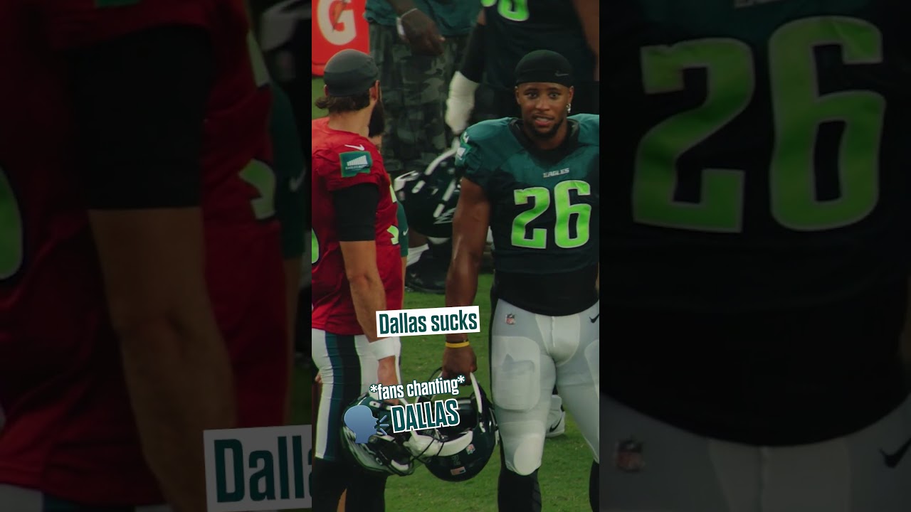 Saquon got a lesson in Philly Sports Fans 101 😌 #shorts