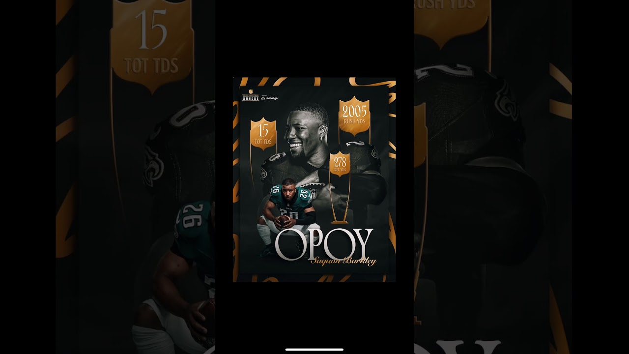 Saquon wins OPOY !