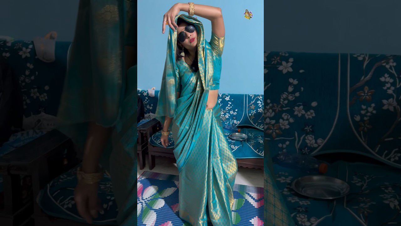 Saree drapping #shorts