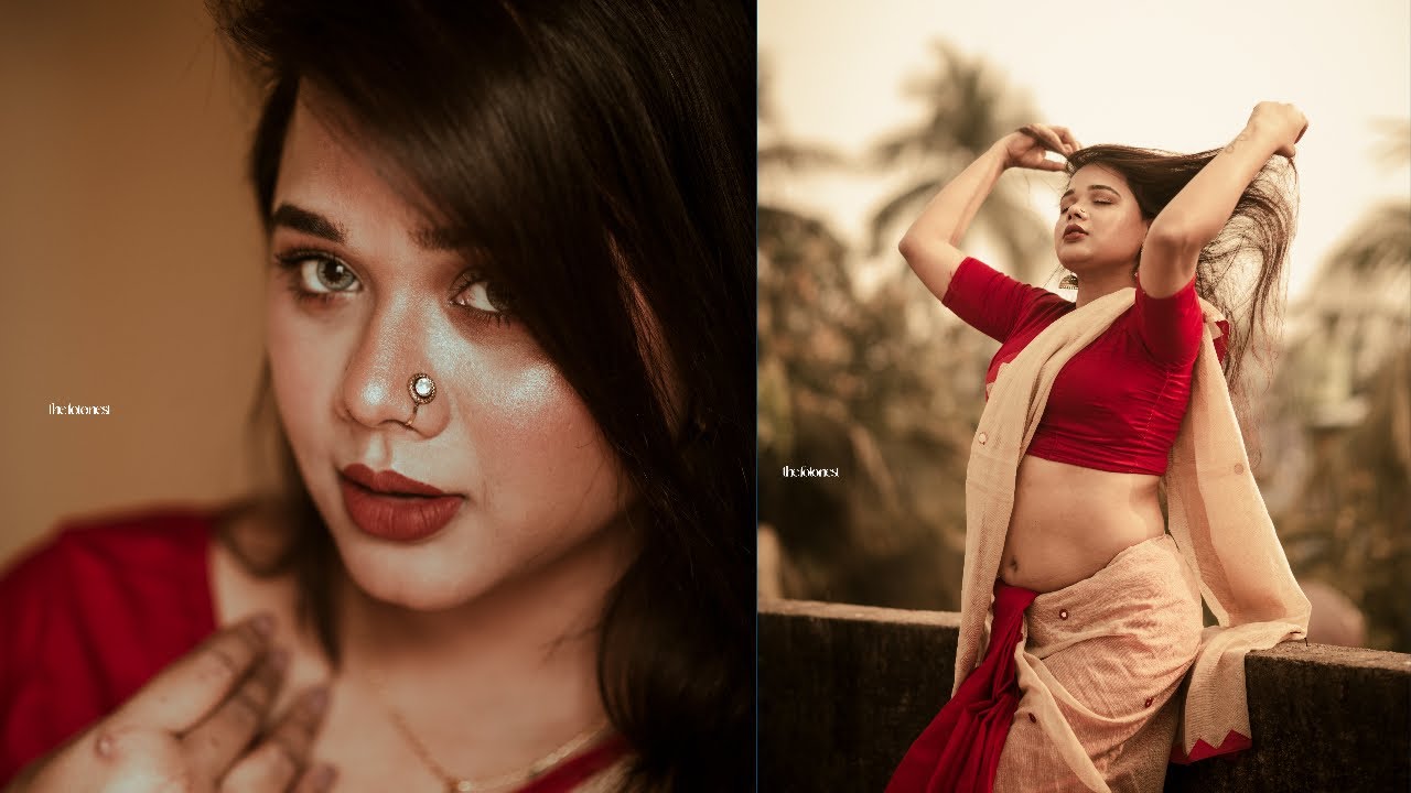 Saree Fashion Video || Ft. Jaya || Outdoor Saree Fashion Photoshoot ||