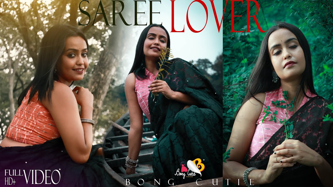 Saree Lover Hot Saree Fashion Show | Saree Fashion Saree Cutie | Full Video | BY BONG CUTIE