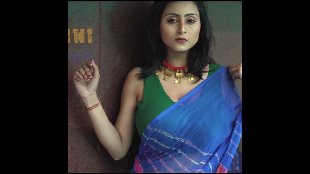 Saree photoshoot | Unique village food | Hot photoshoot | Roohi roy | Nandini nayek | EP-03 #Shorts