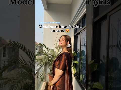 Saree Photoshoot Poses - Model Pose Ideas