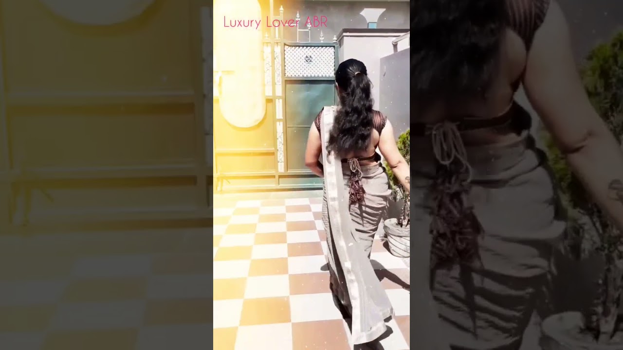 SAREE WALK #saree #sareefashion