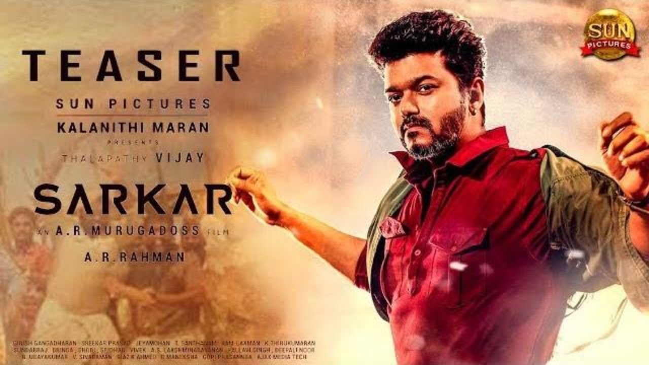 SARKAR OFFICIAL TEASER | RUNNING TIME | Duration REVEALED | Sarkar Teaser | Vijay | #SarkarTeaser