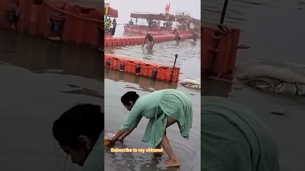#saryu #bathing #shortfeed #shorts #mithilaexplore