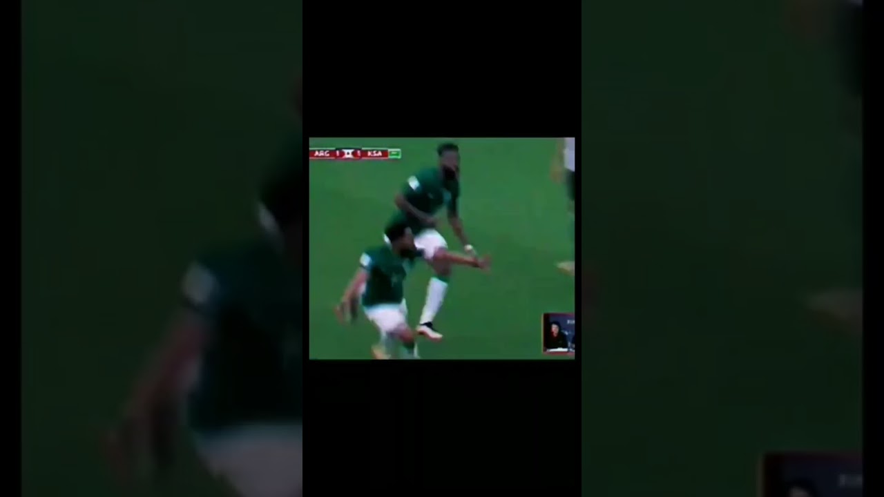 Saudi Arab beating Argentina