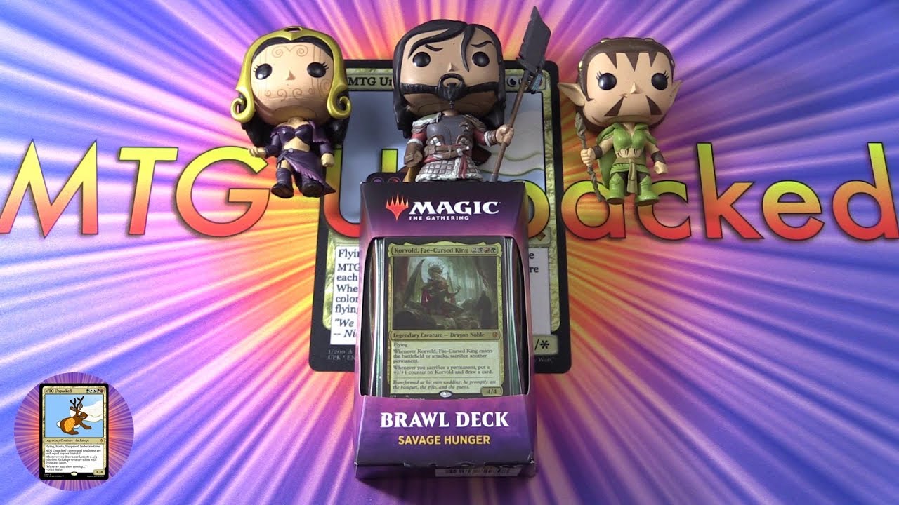 Savage Hunger Brawl Deck Unboxing