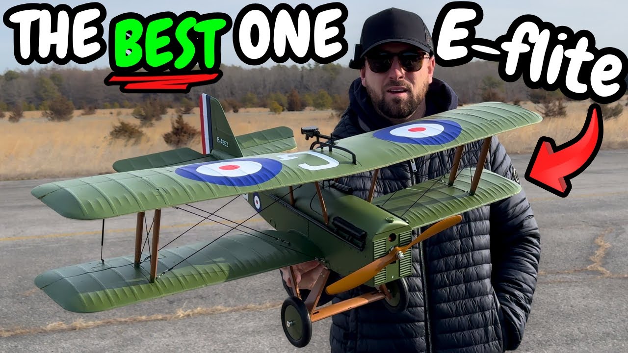 Scale or Aerobatic, YOUR CHOICE! Brand NEW E-flite SE5a 900mm