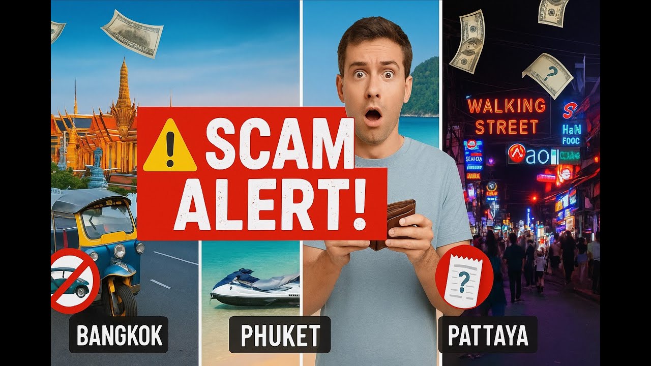 SCAMS by Foreigners in Bangkok, Phuket, Pattaya Thailand!