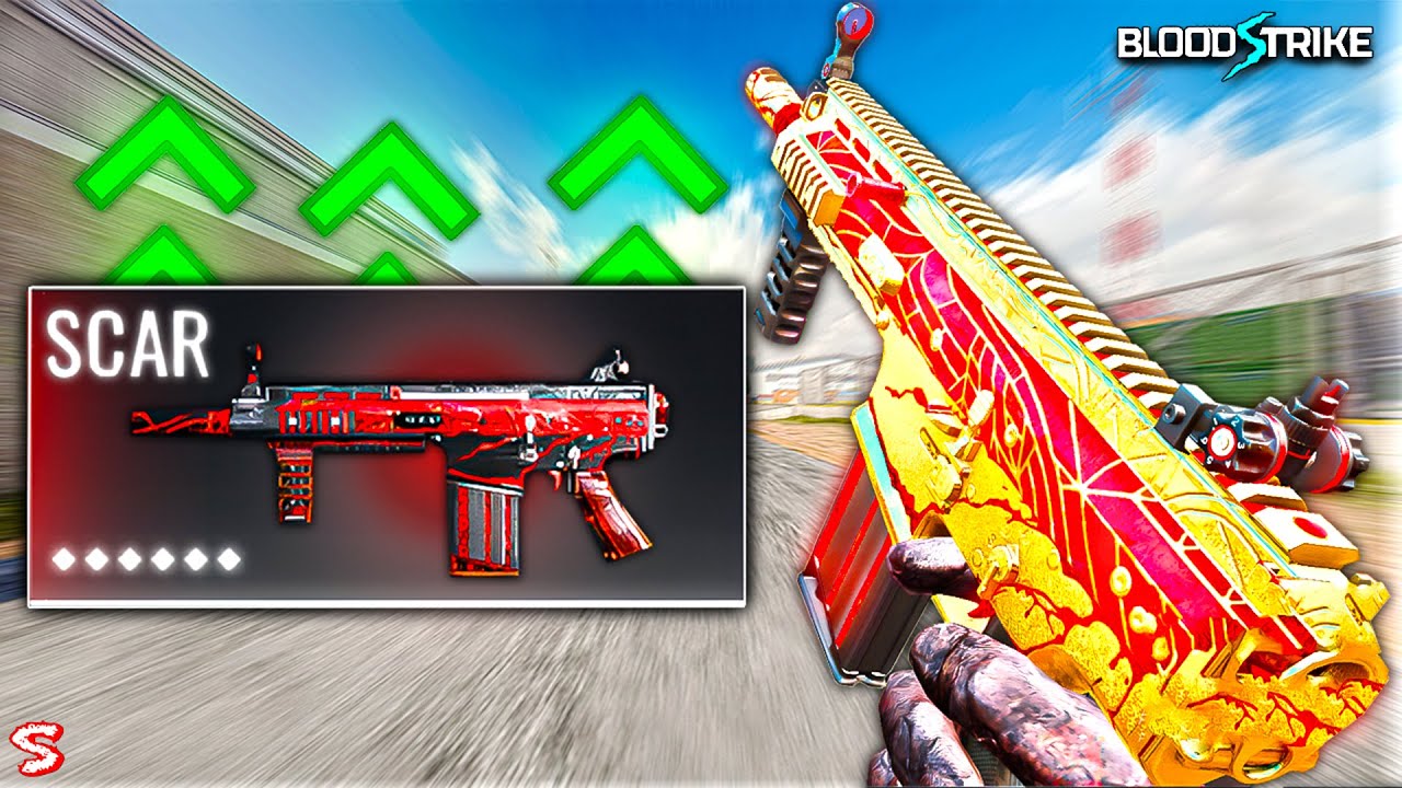 Scar ESTA SE TORNANDO a MELHOR ARMA do BLOOD STRIKE ?? ( Novo BUFF☠️ )