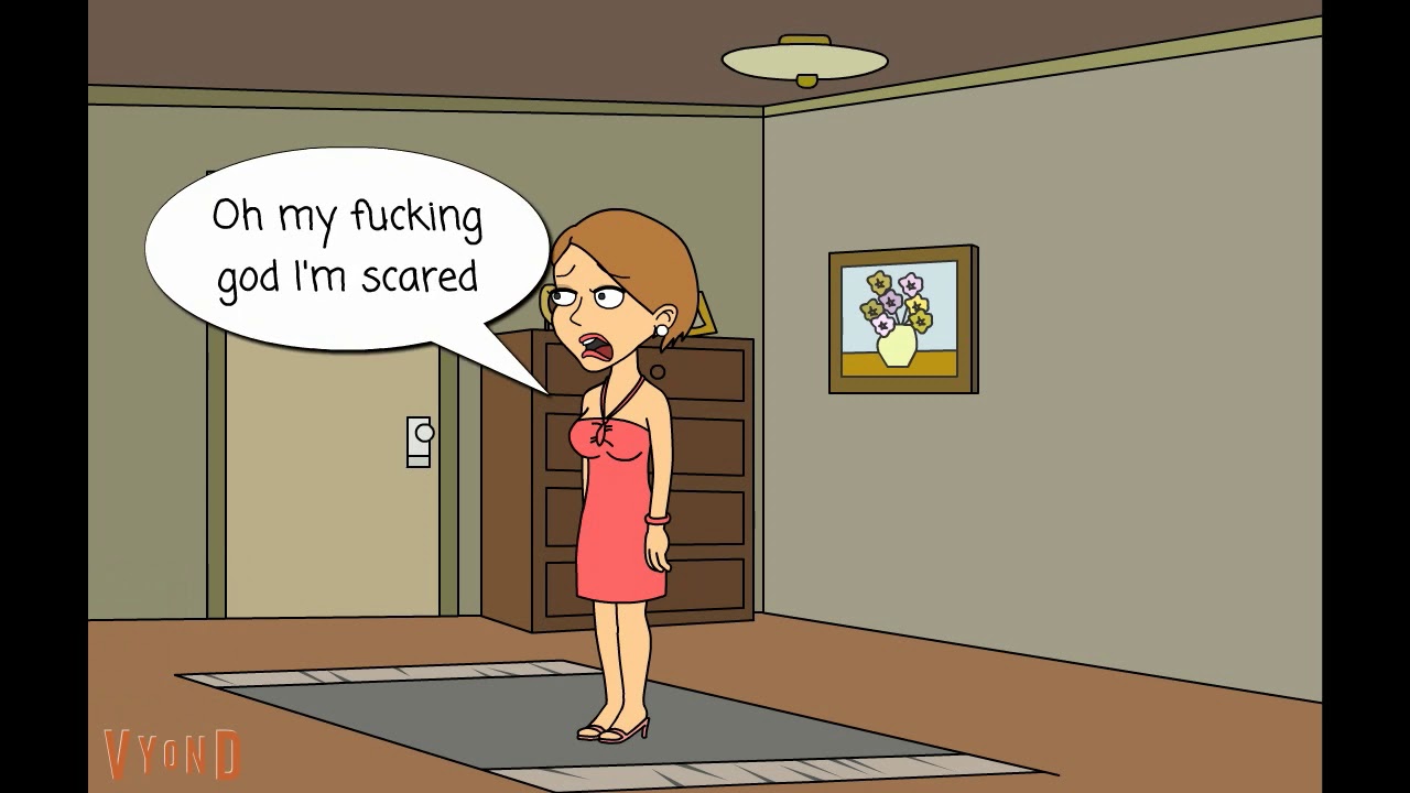 Scary goanimate-bedroom poltergeist