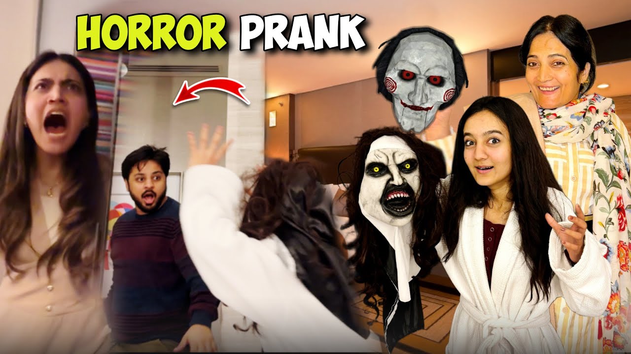 SCARY HORROR PRANK with Iqreeb In  Abu Dhabi Hotel😱| Dr say Bura Haal Hogya 😂| Sistrology