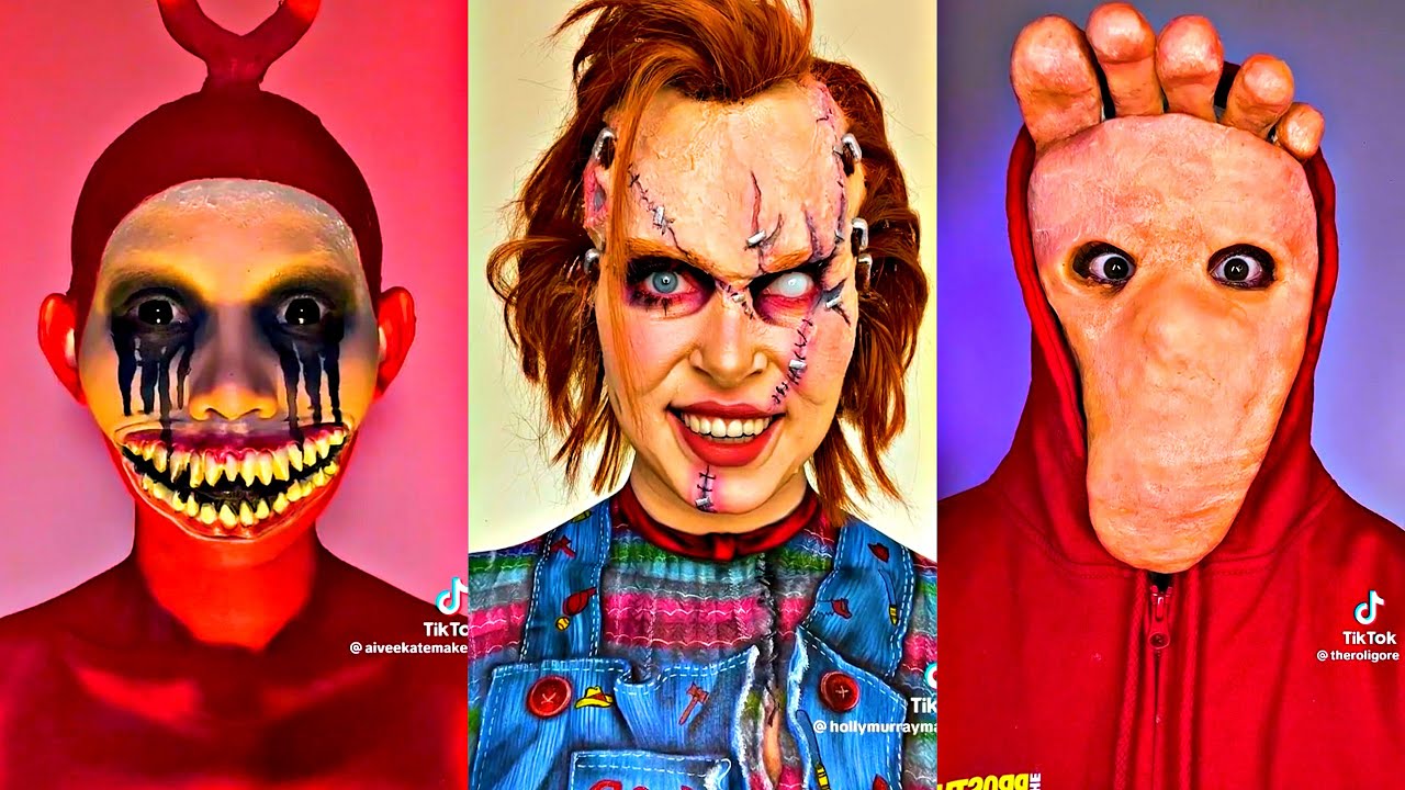 Scary TikTok SFX Makeup Compilation