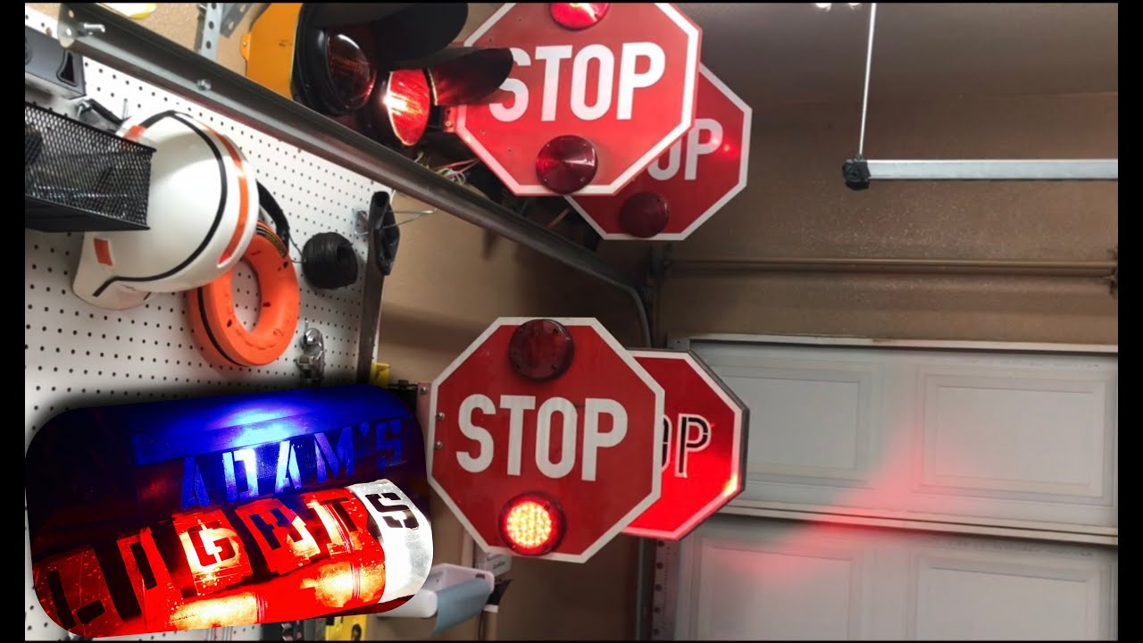 School Bus Stop Signs