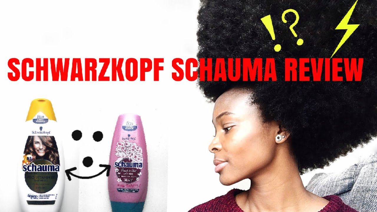 SCHWARZKOPF Review On KINKY NATURAL HAIR | Vegan Schauma Pro-Vitamin B5 | Jelexhair