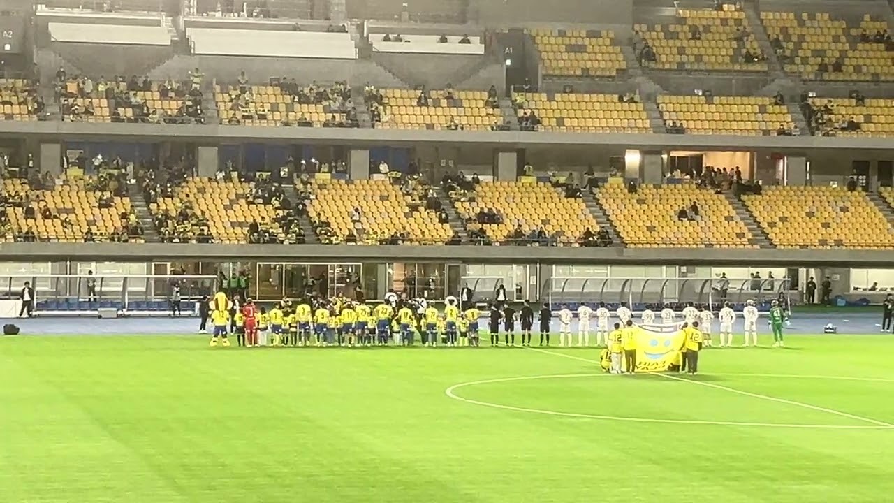 栃木SC試合前選手入場シーンVSカマタマーレ讃岐