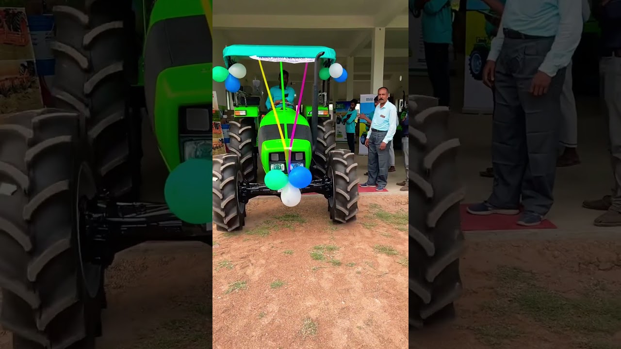 SDF DEUTZ FAHR AGRLUX 50 4WD 50hp Delivery  #viral #india #tractor #automobile#sdf #deutz