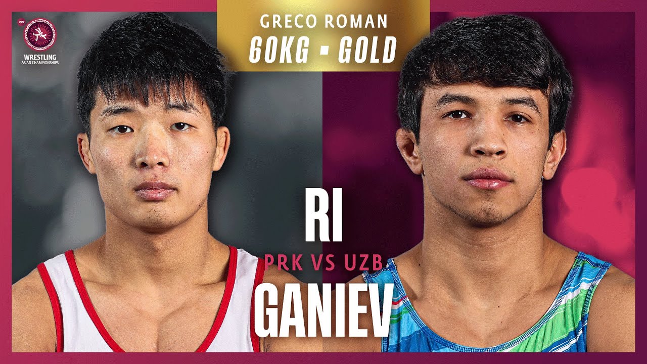 Se ung RI (PRK) vs. Alisher GANIEV (UZB) | ASIAN WRESTLING CHAMPIONSHIPS 2025 | Gold Medal | GR 60Kg