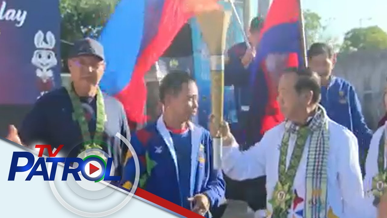 SEA Games torch ipinasa na sa Pilipinas | TV Patrol