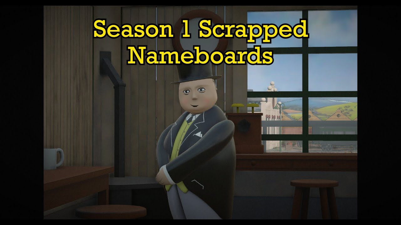 Season 1 Scrapped Nameboards