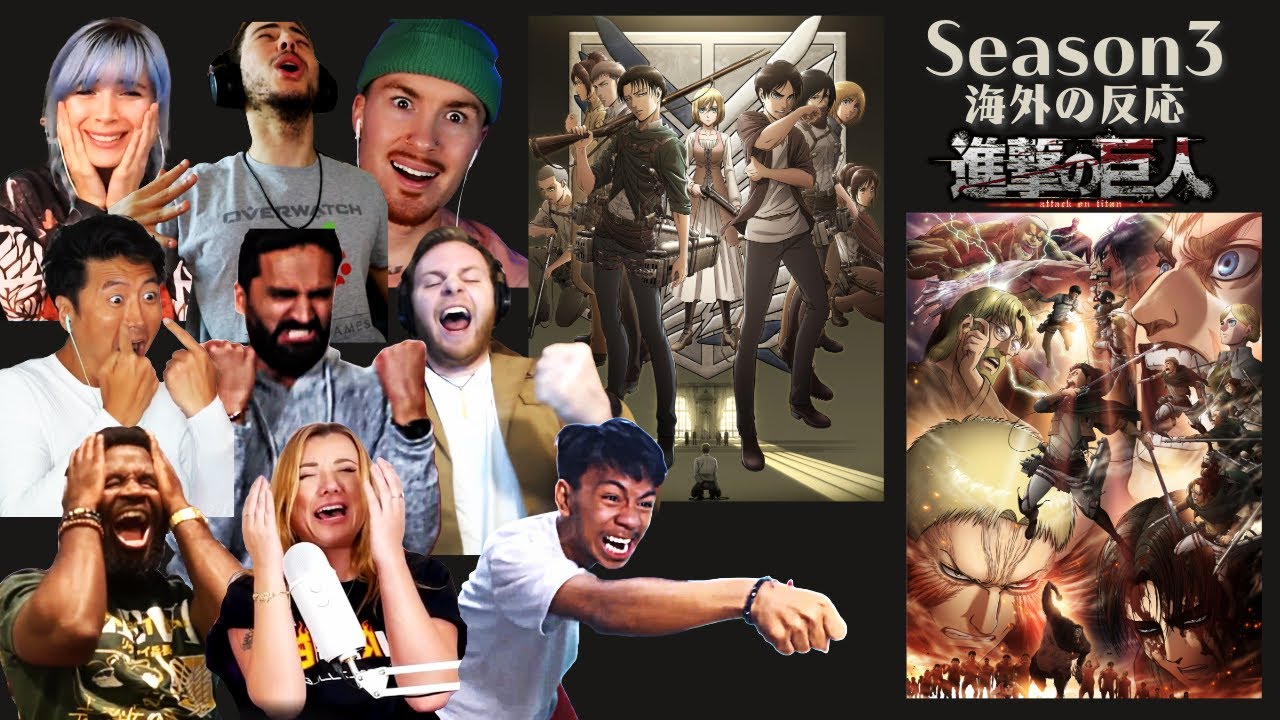 【進撃の巨人】Season3 まとめ【海外の反応】