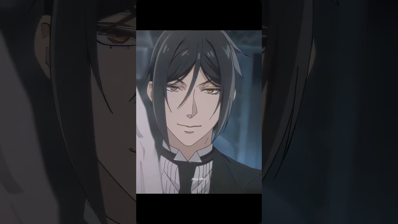 Sebastiannn👁️👄👁️ #blackbutler #sebastian #ciel