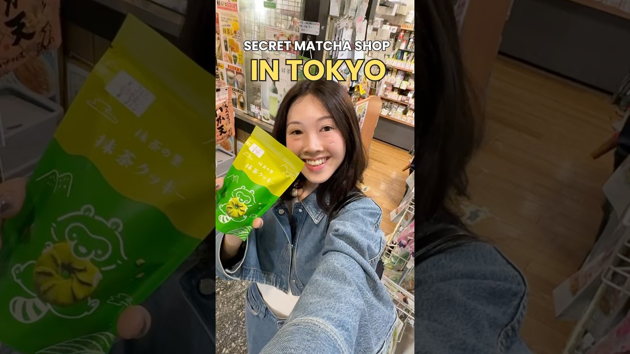 Secret Matcha Shop In Tokyo #japan