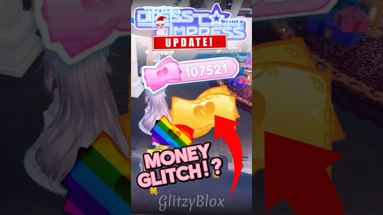 😱SECRET MONEY *GLITCH?!* ALL GOLD | Dress To Impress Update SECRET #dresstoimpress #dti