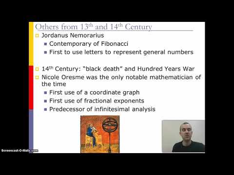 Section 10 - European Math 500 to 1600AD