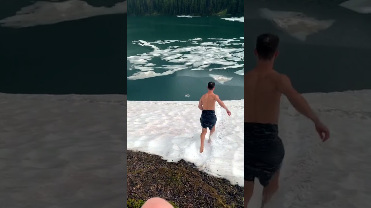 See ICE water, must jump.