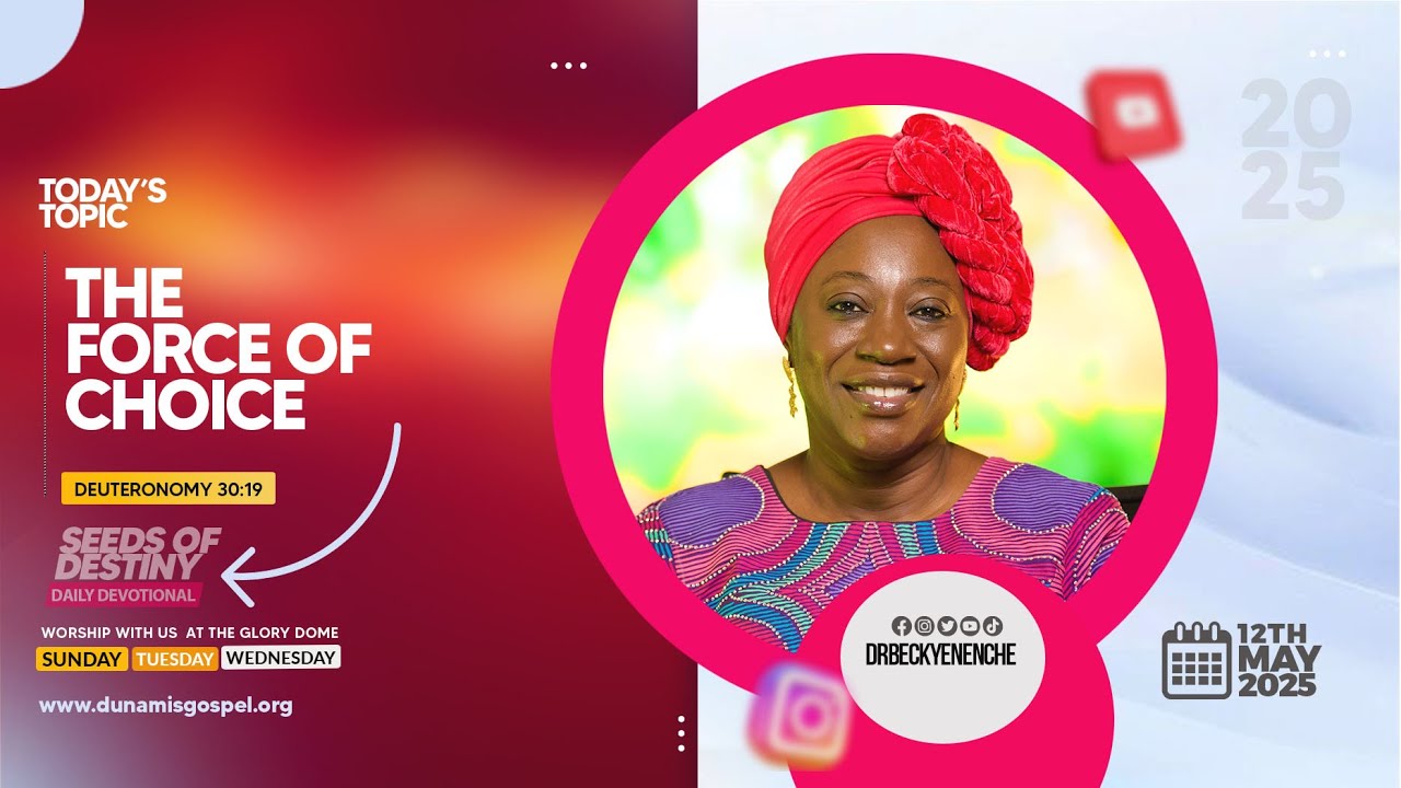 SEEDS OF DESTINY-MONDAY, 12 MAY, 2025