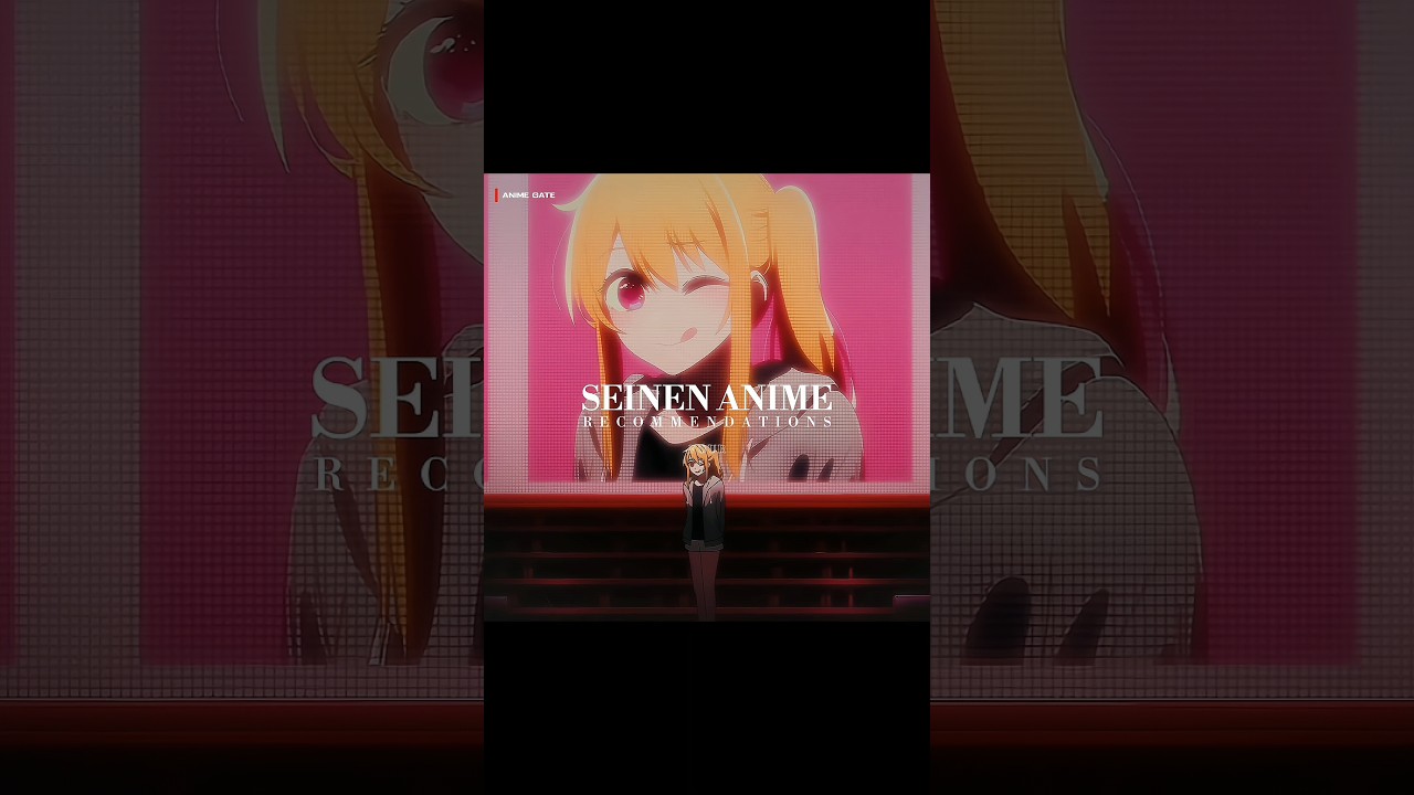 Seinen Anime Recommendations「Part Four」- #shorts #anime