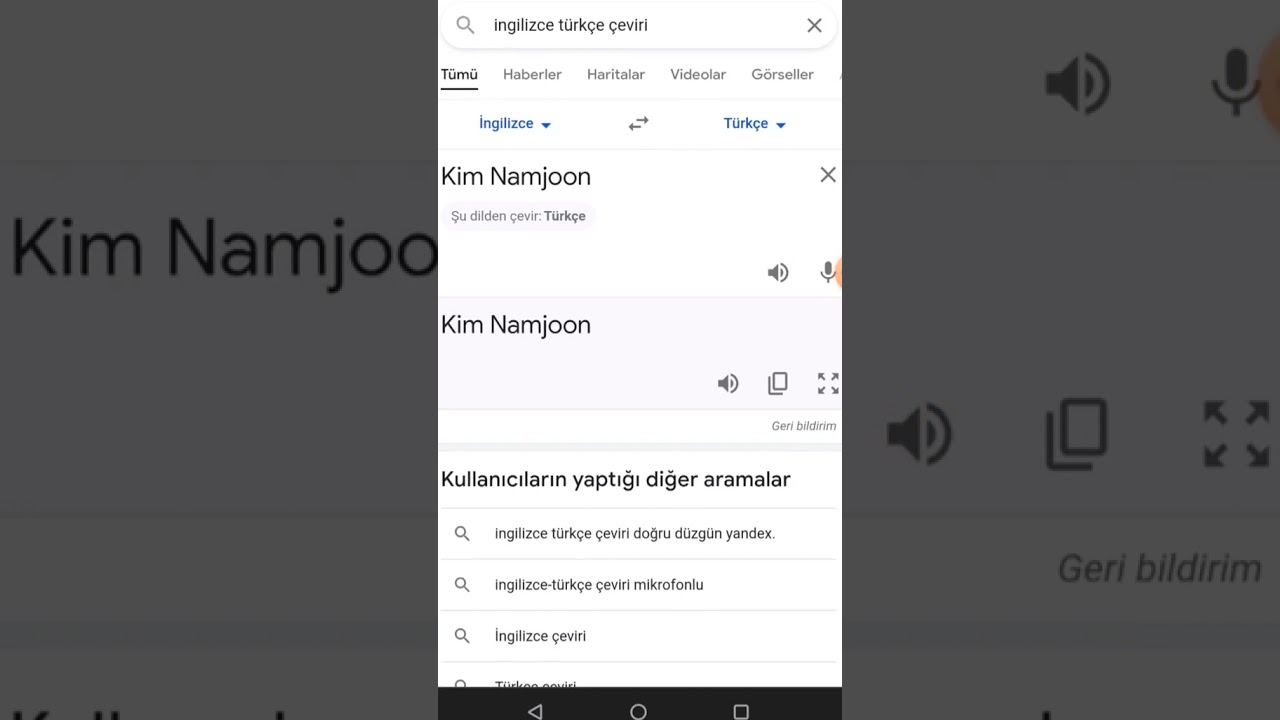 selam BTS'in  isimlerini Türkçe okuyoruz✨