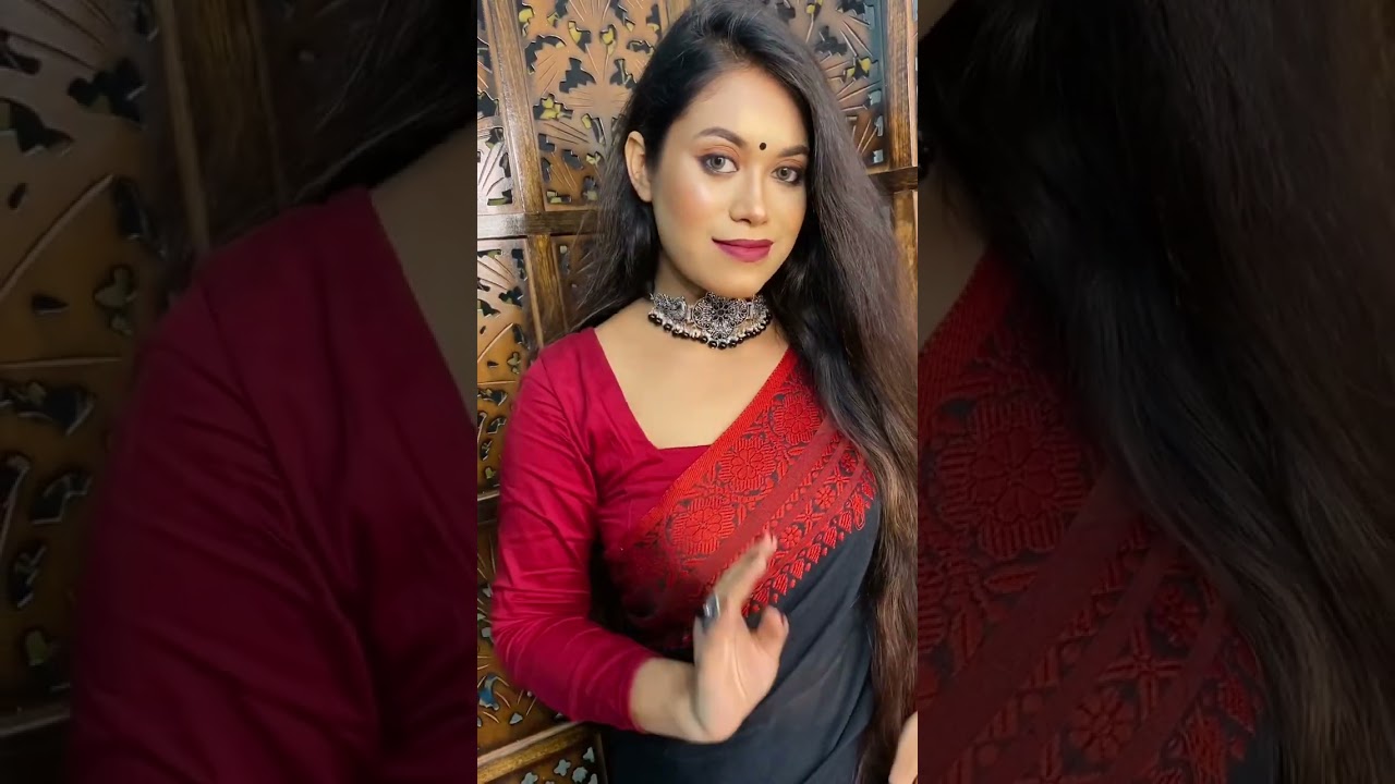 Self Makeup💄 #selflove#saree#bong#beauty#foryou#notification#subscribe