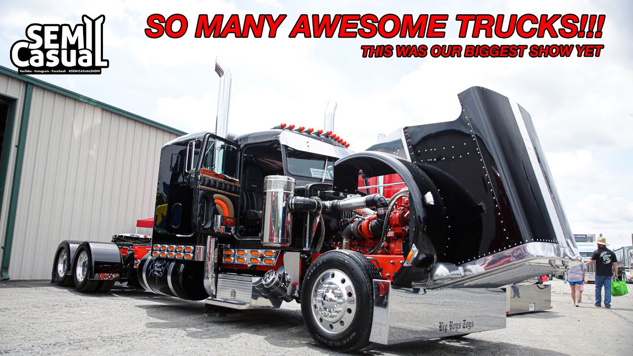 Semi Casual Truck Show 2023 - video 1 of 4