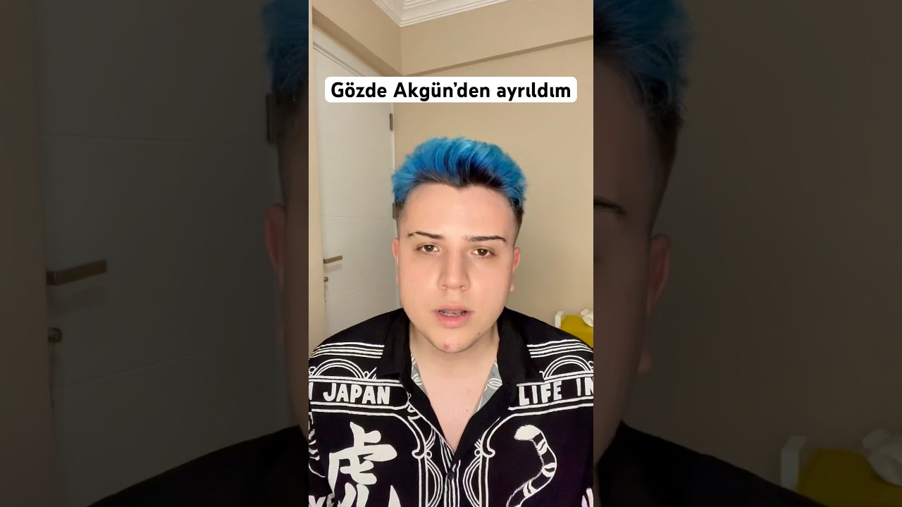 Semih Varol | Gözde Akgün’den ayrıldım🥹 | #semihvarol #shorts