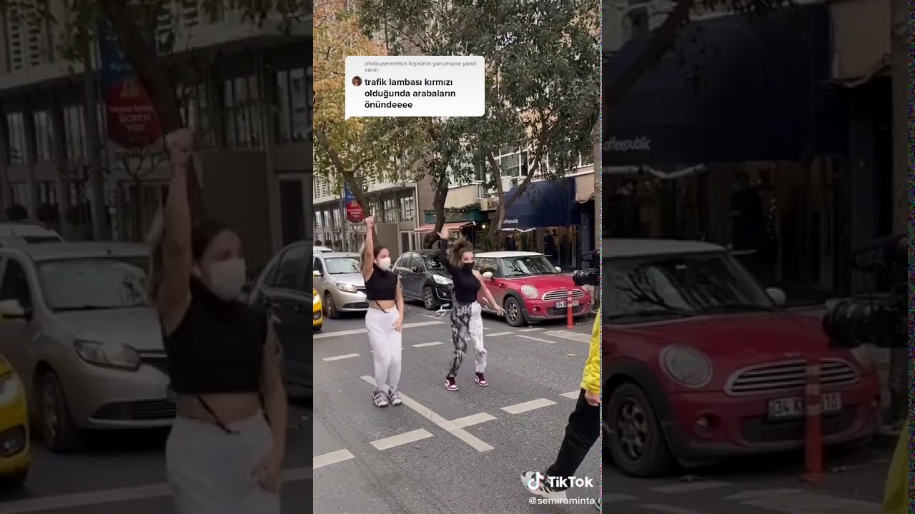 Semiraminta trafikte dans ediyor