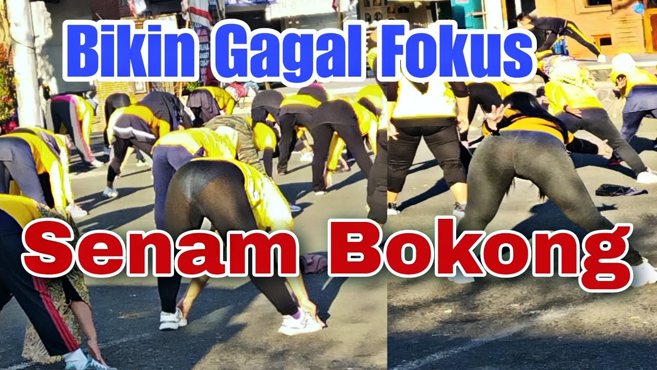 Senam Aerobic Pagi Bikin Gagal Fokus