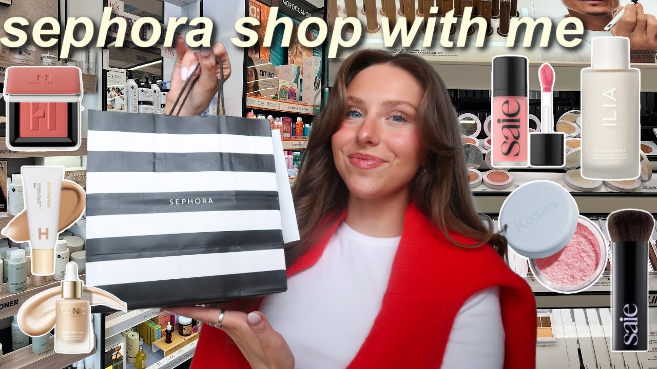 SEPHORA SALE SHOP WITH ME + HUGE HAUL 2025 🎀 *viral tiktok products* NO BUDGET! (self care shopping)