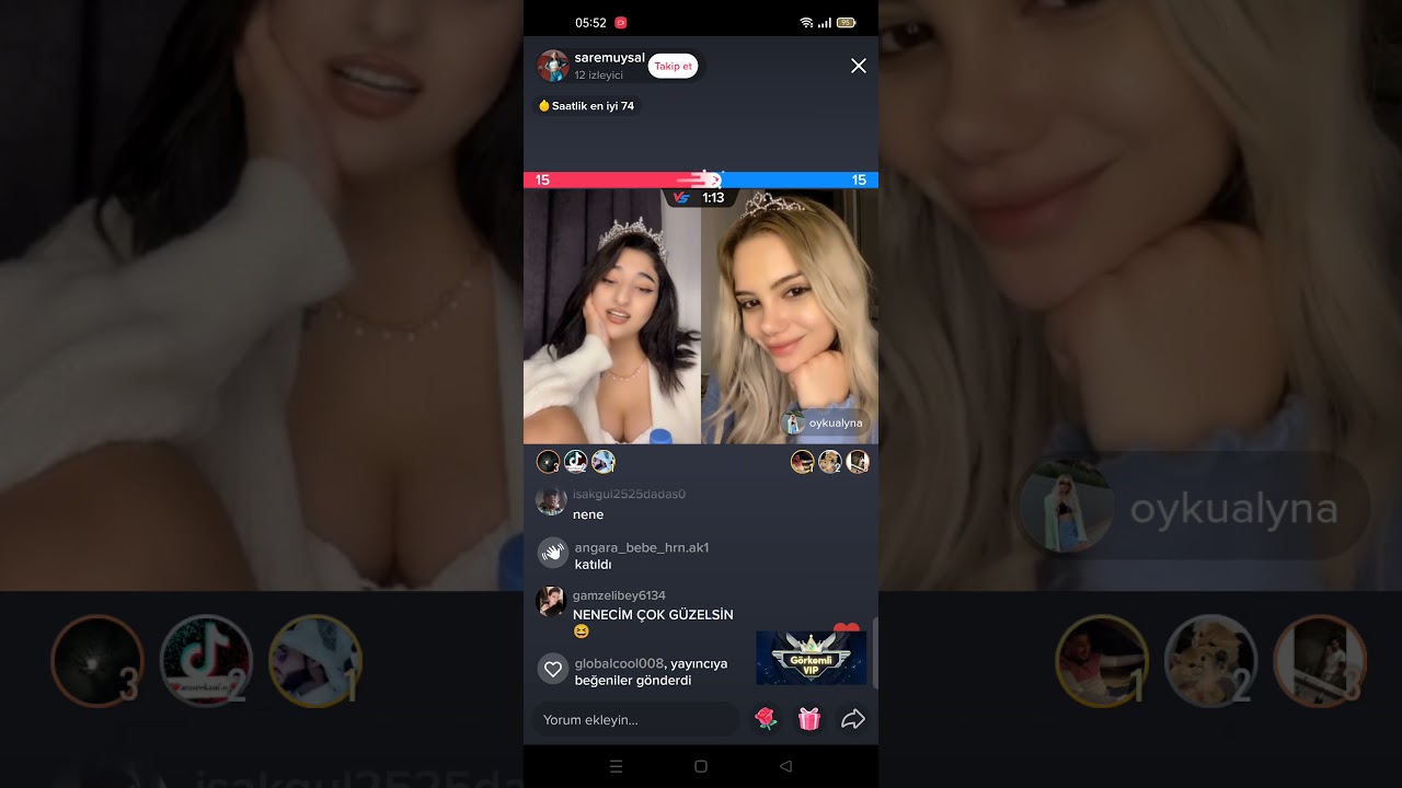 seram uysal .firikik veriyor tiktok.canlı!!!